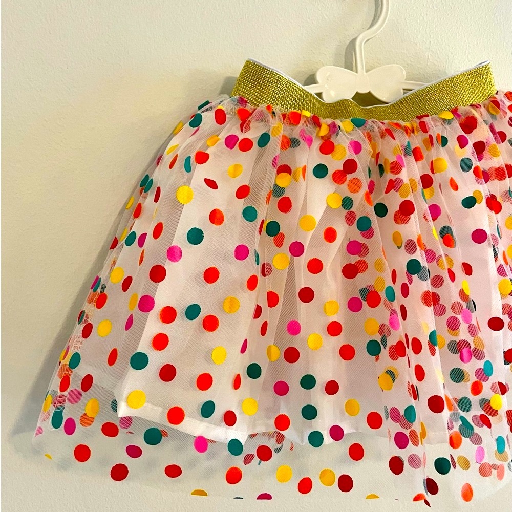 Girl’s Confetti Tulle Skirt/Tutu